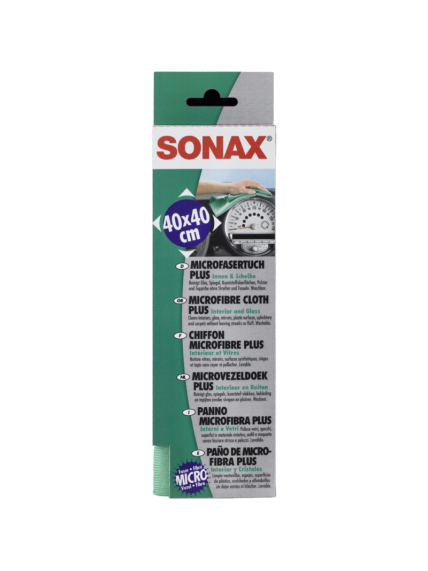 SONAX MIKROPLUOŠTO SERVETĖLĖ AUTOMOBILIO VIDAUS IR STIKLŲ VALYMUI SONAX MIKROPLUOŠTO SERVETĖLĖ AUTOMOBILIO VIDAUS IR STIKLŲ VALYMUI