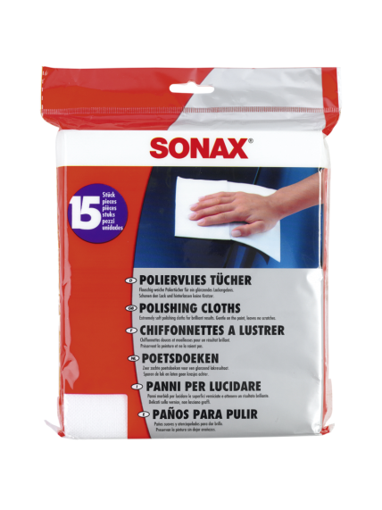 SONAX POLIRAVIMO SERVETĖLĖS 15vnt SONAX POLIRAVIMO SERVETĖLĖS 15vnt
