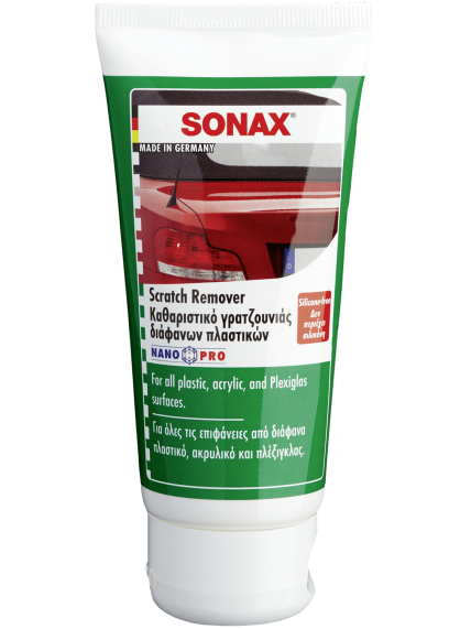 SONAX SKAIDRAUS PLASTIKO ĮBRĖŽIMŲ ŠALINIMO PRIEMONĖ SONAX, 75ML SONAX SKAIDRAUS PLASTIKO ĮBRĖŽIMŲ ŠALINIMO PRIEMONĖ SONAX, 75ML