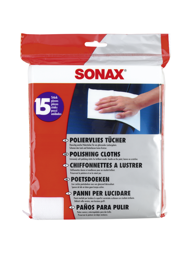SONAX POLIRAVIMO SERVETĖLĖS 15vnt