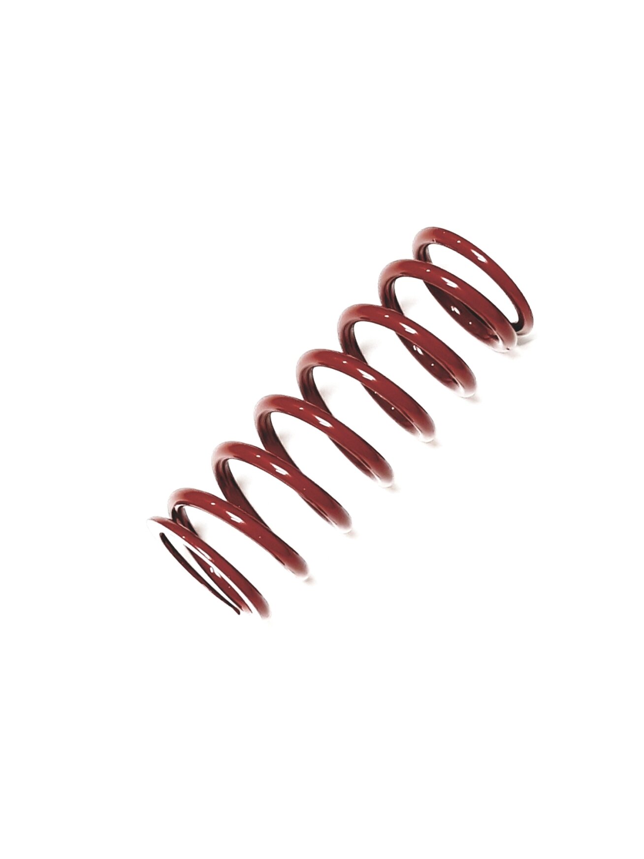 Spring:(T) 8.000 TLG X 2.250 ID X 200 lbs/in, Dark Red Spring:(T) 8.000 TLG X 2.250 ID X 200 lbs/in, Dark Red