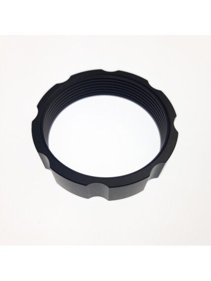 Spring Hardware: Cross-over Ring (2.350 OD X 0.600 TLG, 1.834 Bore) Al 6061, ACME, Black Spring Hardware: Cross-over Ring (2.350 OD X 0.600 TLG, 1.834 Bore) Al 6061, ACME, Black