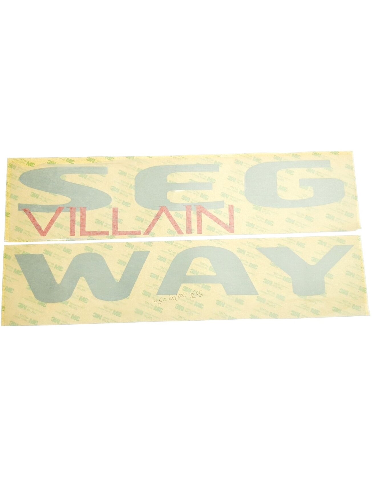 SSV door SEGWAY decal (left red)