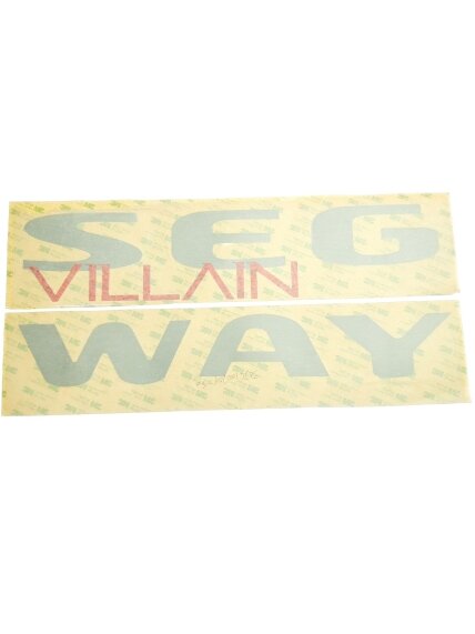SSV door SEGWAY decal (left red)