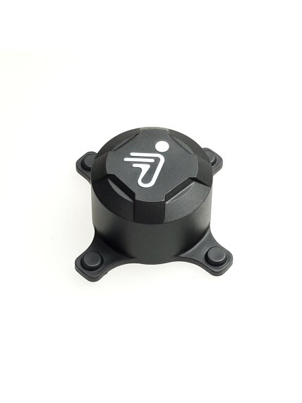 Steel rim trim cover component
