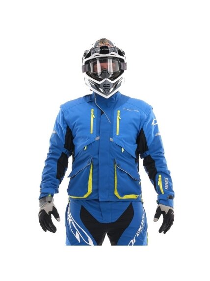 STRIUKĖ DRAGONFLY ENDURO FREERIDE MĖLYNA/ GELTONA UNISEX STRIUKĖ DRAGONFLY ENDURO FREERIDE MĖLYNA/ GELTONA UNISEX
