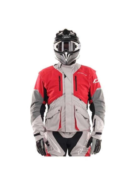 STRIUKĖ DRAGONFLY ENDURO FREERIDE PILKA/ RAUDONA UNISEX STRIUKĖ DRAGONFLY ENDURO FREERIDE PILKA/ RAUDONA UNISEX