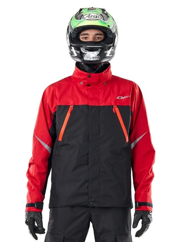 STRIUKĖ DRAGONFLY QUAD  JUODA/ RAUDONA UNISEX