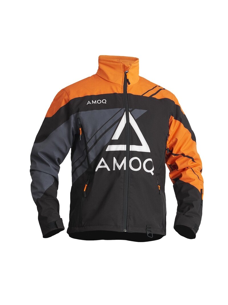 STRIUKĖ AMOQ SNOWCROSS  JUODA/ ORANŽINĖ