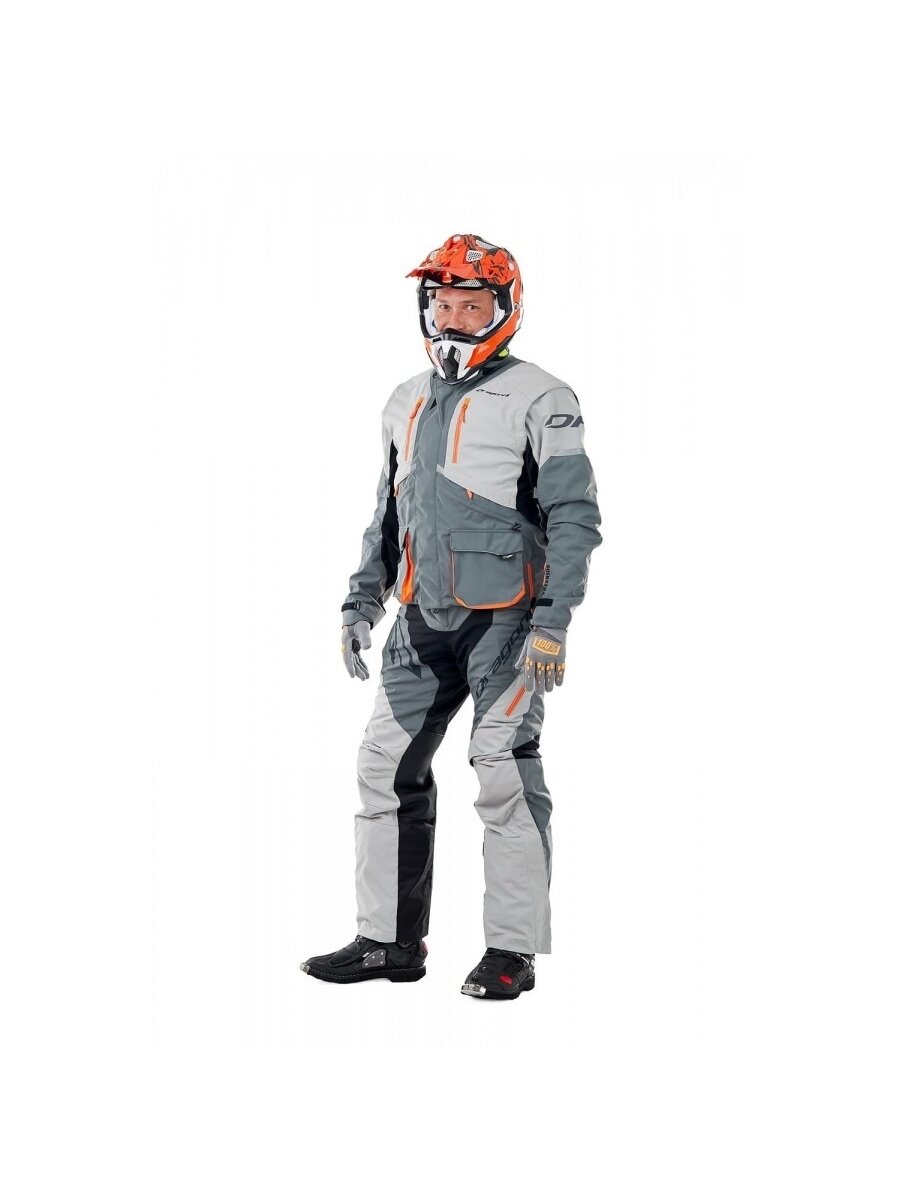 STRIUKĖ DRAGONFLY ENDURO FREERIDE PILKA/ ORANŽINĖ UNISEX