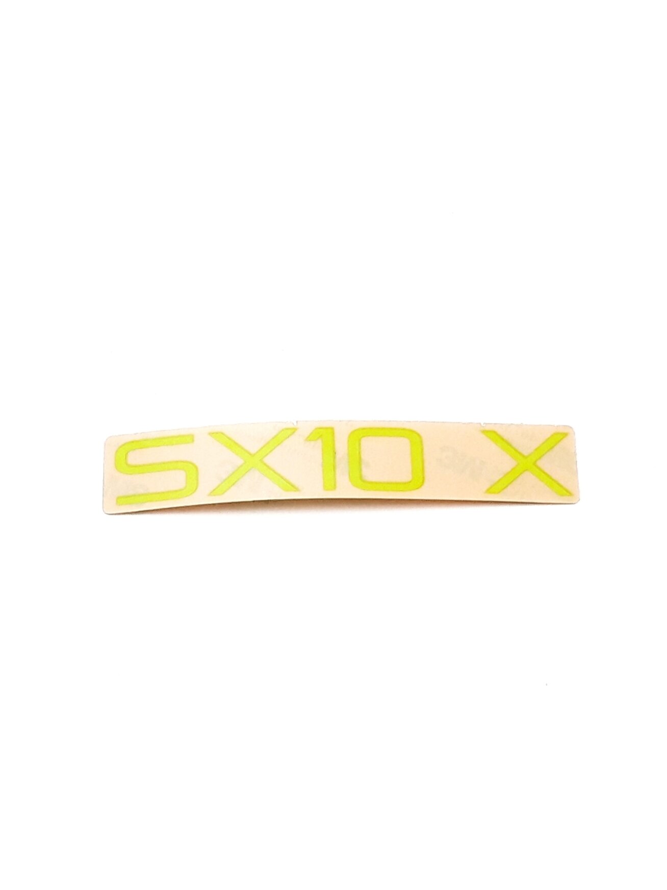 SX10 X DECAL (GREEN 64 INCH)