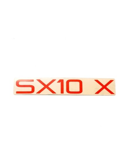 SX10 X DECAL (RED 64 INCH) SX10 X DECAL (RED 64 INCH)