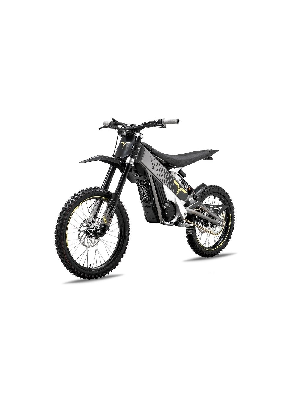 TALARIA XXX TL2500MX ELEKTRINIS MOTOCIKLAS SILVER GREY/ YELLOW 60V/40Ah