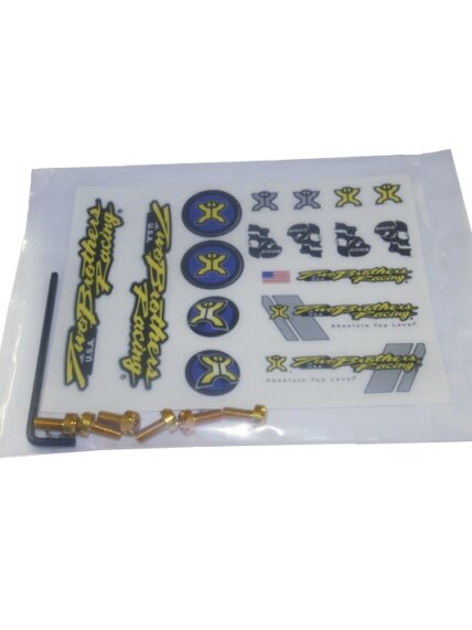 TBR Endcap Bolt Kit GOLD TBR Endcap Bolt Kit GOLD
