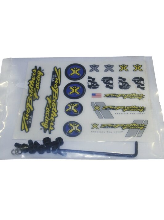TBR Endcap Bolt Kit BLACK TBR Endcap Bolt Kit BLACK