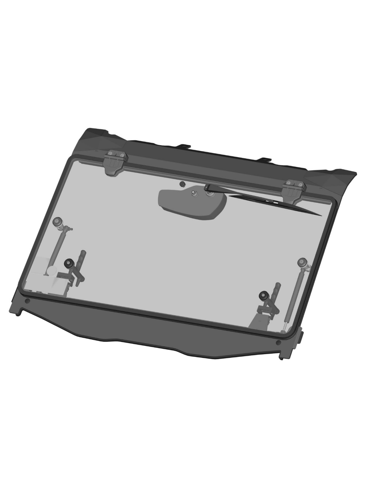 Tilt out windshield Polaris RZR XP (2024-) incl. wiper/washer accessory Tilt out windshield Polaris RZR XP (2024-) incl. wiper/washer accessory