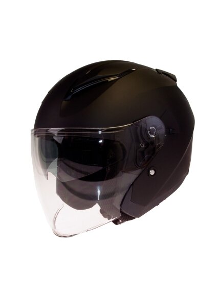 Timeless Border Uni avohelmet, mattblack