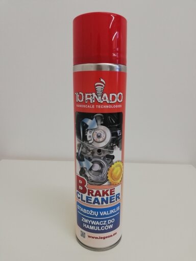 TORNADO STABDŽIŲ VALIKLIS BRAKE CLEANER 600ml