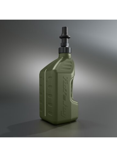 Tuff Jug 10L Forest Green w/ Black Ripper Cap (GEN 3)