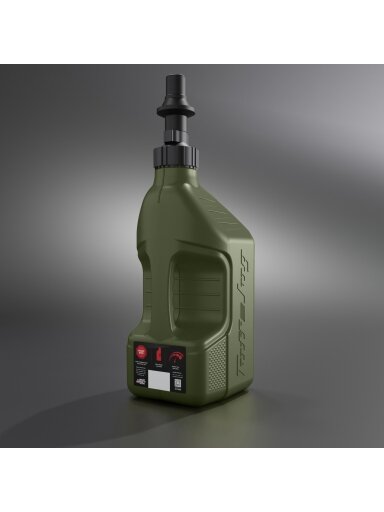 Tuff Jug 10L Forest Green w/ Black Ripper Cap (GEN 3)