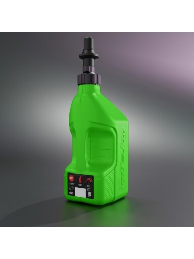 Tuff Jug 10L Kawi Green w/ Black Ripper Cap (GEN 3)