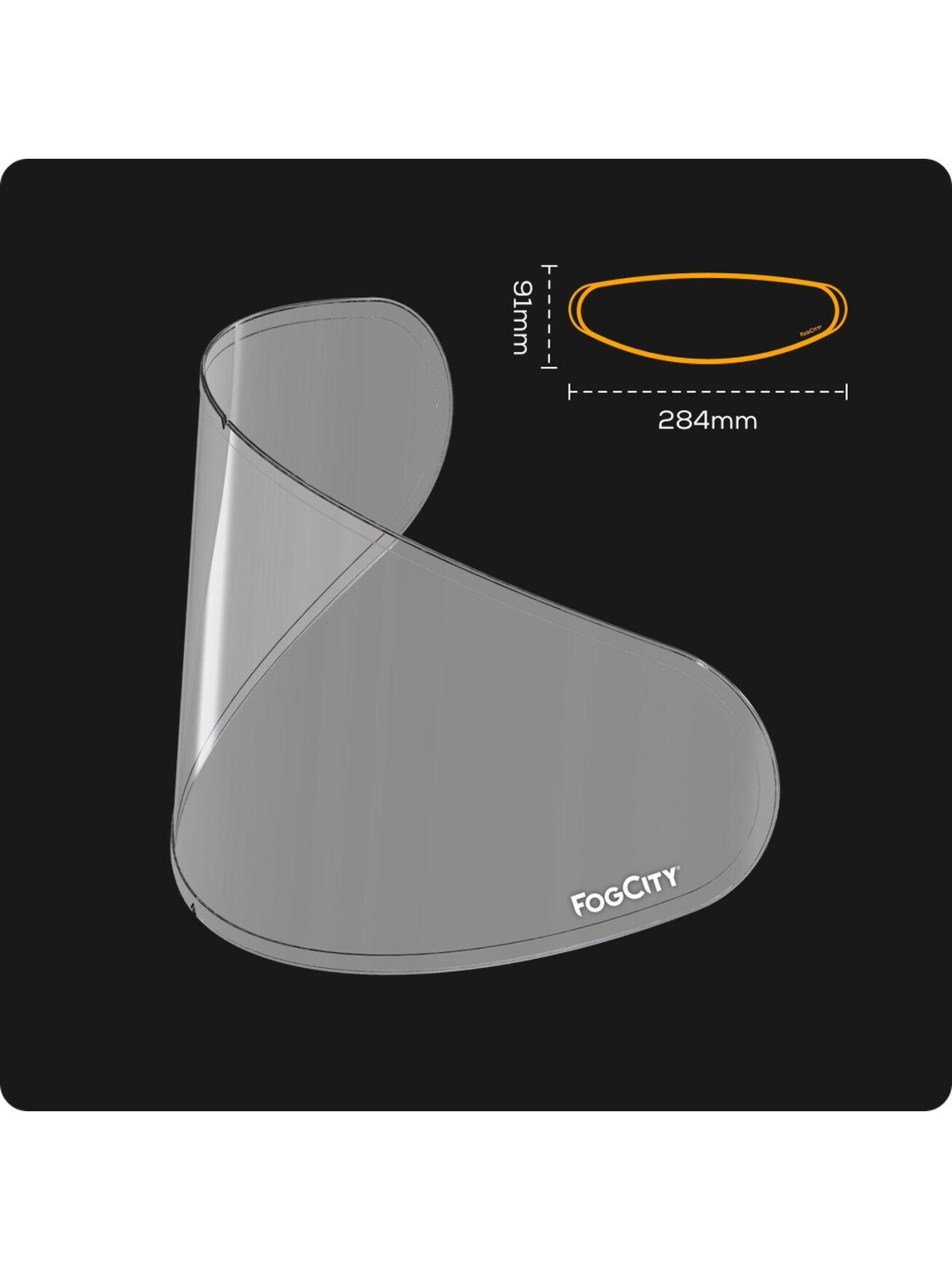 Pinlock FOGCITY Easy Universal Full Face, Medium Pinlock FOGCITY Easy Universal Full Face, Medium