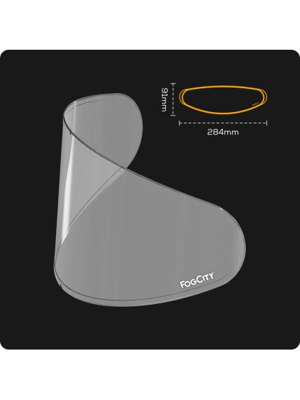 Pinlock FOGCITY Easy Universal Full Face, Medium Pinlock FOGCITY Easy Universal Full Face, Medium