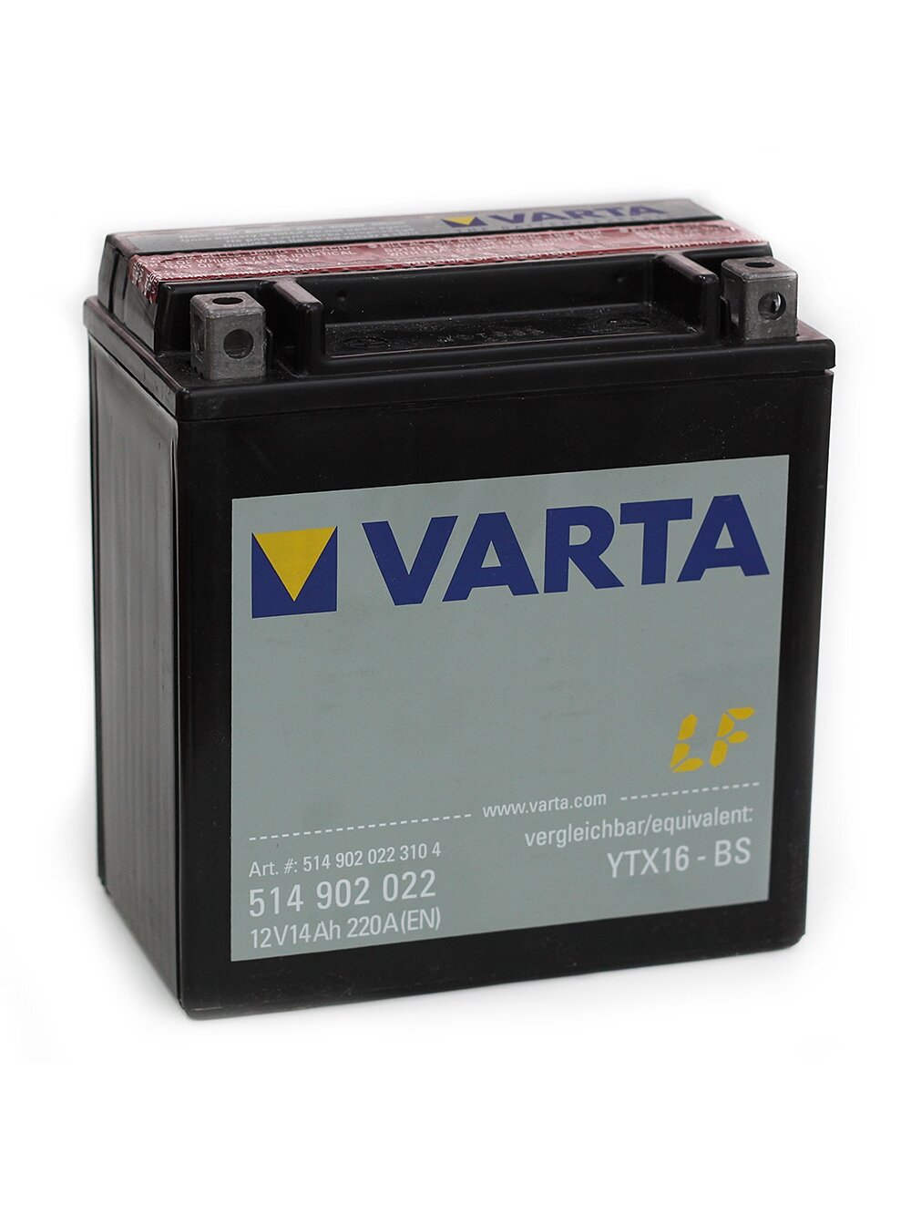 Varta 12V/14Ah moto (YTX16-4/YTX16-BS) 1 Varta 12V/14Ah moto (YTX16-4/YTX16-BS) 1