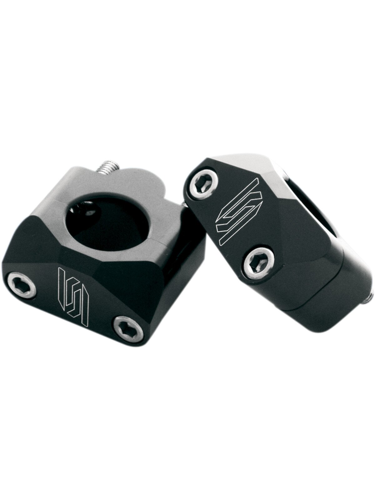 Vairo Rankenų Pakėlikas UNIVERSAL MOUNTING KIT FOR 7/8" HANDLEBARS BLACK