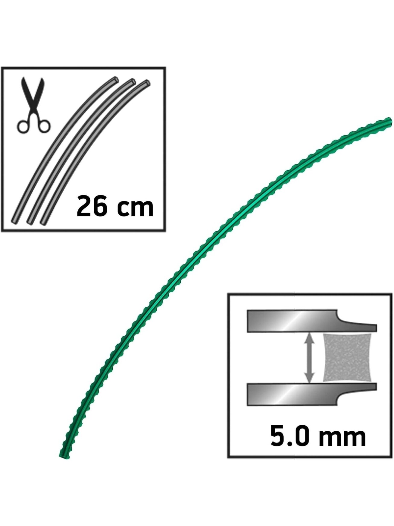 Valas Techni-Blade, 5mm, 70 vnt. 2 Valas Techni-Blade, 5mm, 70 vnt. 2