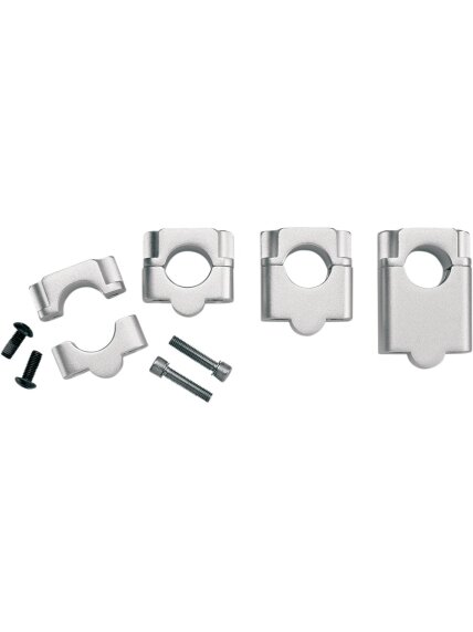 Vairo Rankenų Pakėlikas UNIVERSAL 20MM HANDLEBAR CLAMP KIT Vairo Rankenų Pakėlikas UNIVERSAL 20MM HANDLEBAR CLAMP KIT