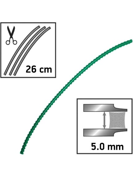 Valas Techni-Blade, 5mm, 70 vnt. 2 Valas Techni-Blade, 5mm, 70 vnt. 2