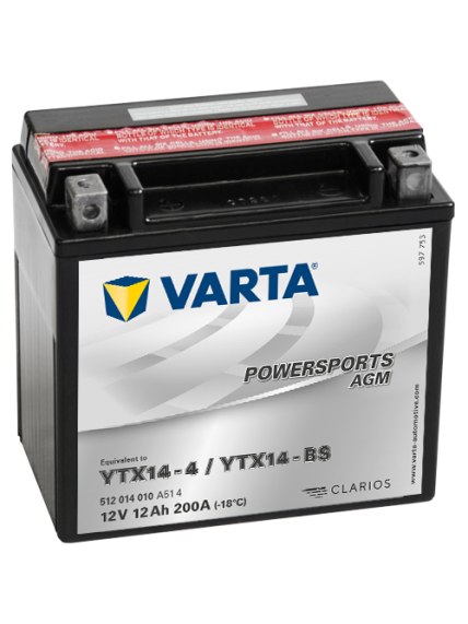 R/B V512014020I314 Varta 12V/12Ah - moto LF (YTX14-4/YTX14-BS) R/B V512014020I314 Varta 12V/12Ah - moto LF (YTX14-4/YTX14-BS)