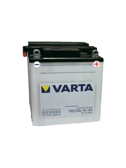 Varta 12V/12Ah moto (YB12AL-A / YB12AL-A2) Freshpack 1 Varta 12V/12Ah moto (YB12AL-A / YB12AL-A2) Freshpack 1