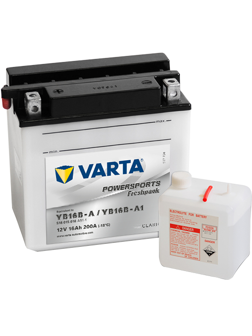 Varta 12V/16Ah-moto (YB16B-A/AB16B-A1) Freshpack Varta 12V/16Ah-moto (YB16B-A/AB16B-A1) Freshpack