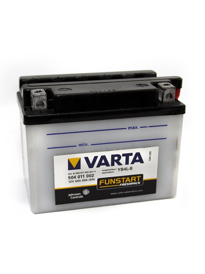 Varta 12V/4Ah moto (YB4L-B) Freshpack 1 Varta 12V/4Ah moto (YB4L-B) Freshpack 1