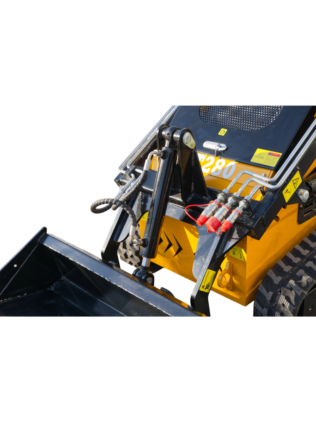 Vikšrinis mini krautuvas ENZO - HT280 (Benzininis) 24