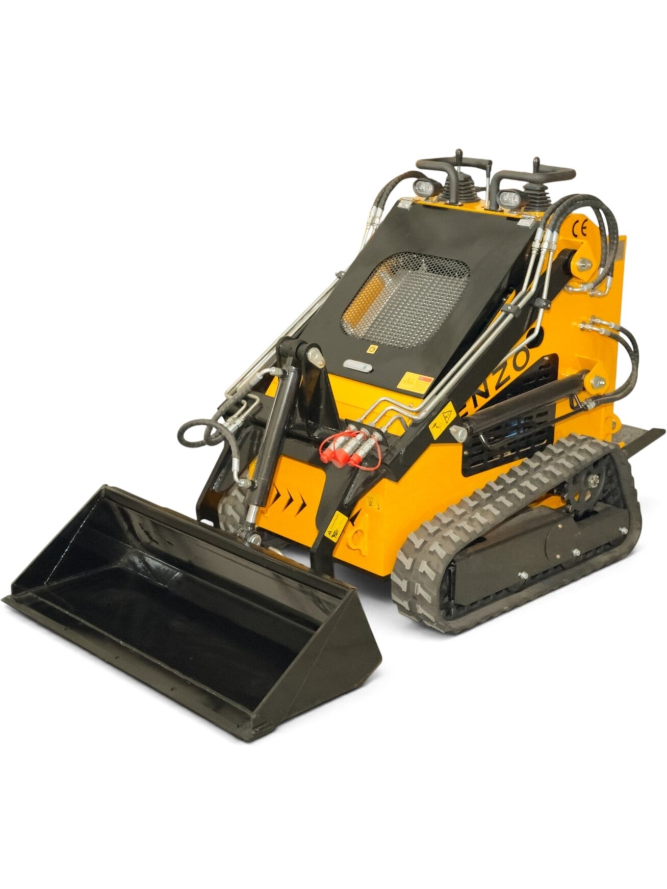 Vikšrinis mini krautuvas ENZO - HT380 (Dyzelinis) 12