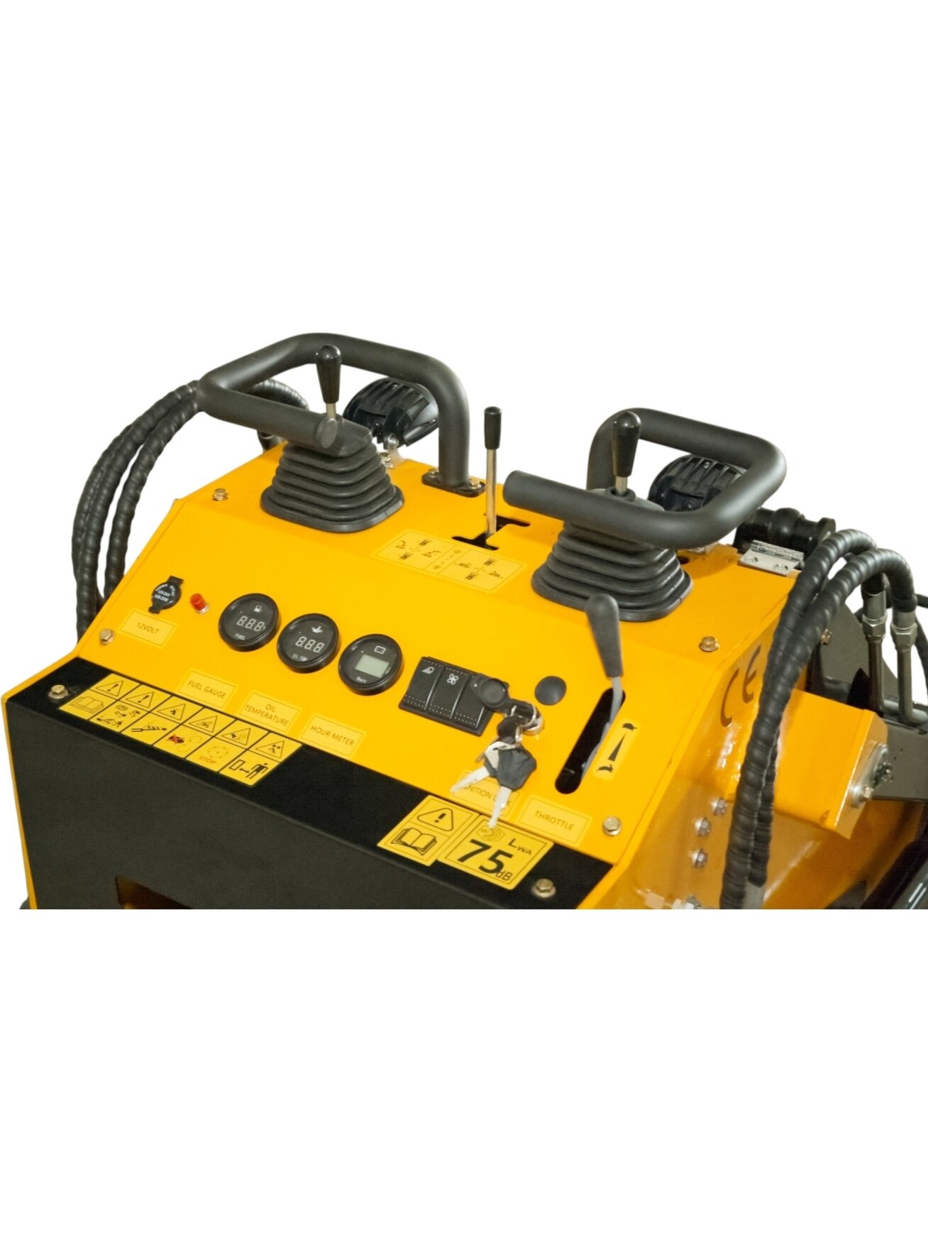 Vikšrinis mini krautuvas ENZO - HT380 (Dyzelinis) 15