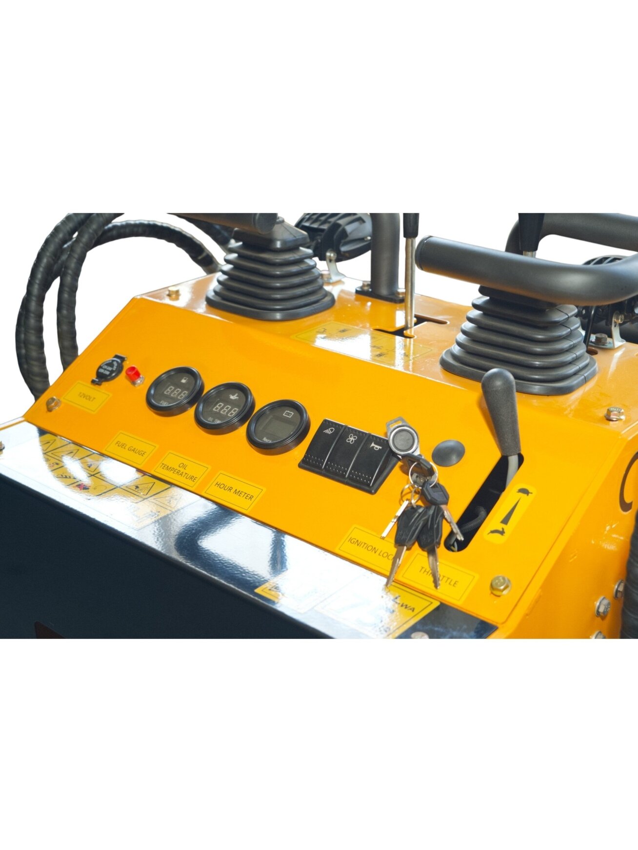 Vikšrinis mini krautuvas ENZO - HT380 (Dyzelinis) 8