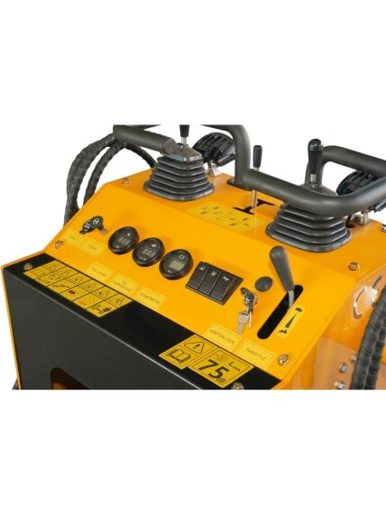 Vikšrinis mini krautuvas ENZO - HT380 (Benzininis) 15