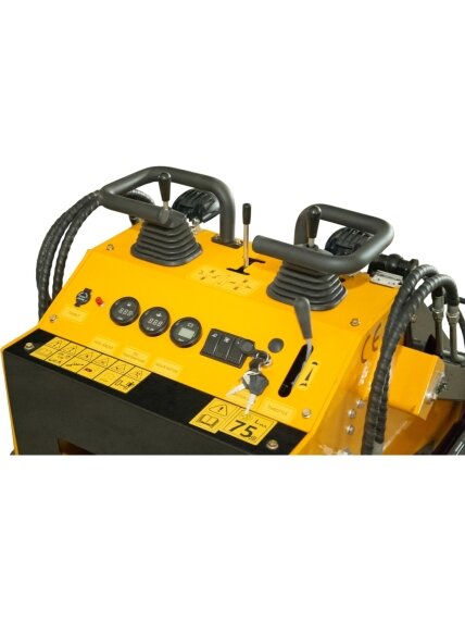 Vikšrinis mini krautuvas ENZO - HT380 (Dyzelinis) 15
