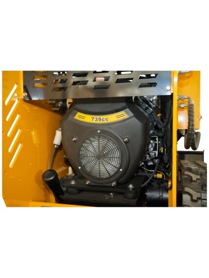 Vikšrinis mini krautuvas ENZO - HT430 (Benzininis) 9