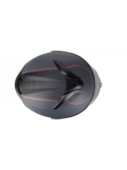 Vito Furio Modular Helmet – Matt Black Red 6