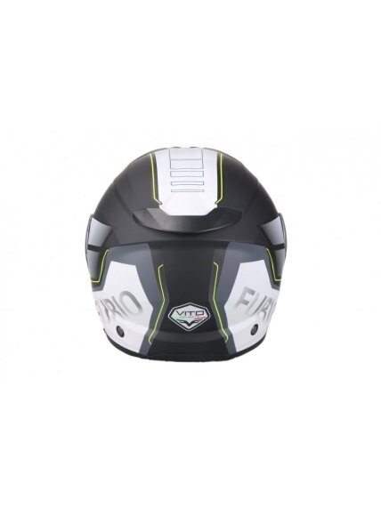 Vito Furio Modular Helmet – Matt Black/Yellow 3 Vito Furio Modular Helmet – Matt Black/Yellow 3