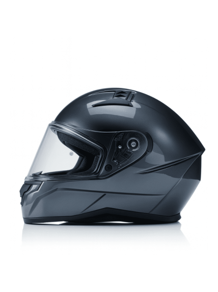Vito Marelli Shiny Metal Grey Helmet 3