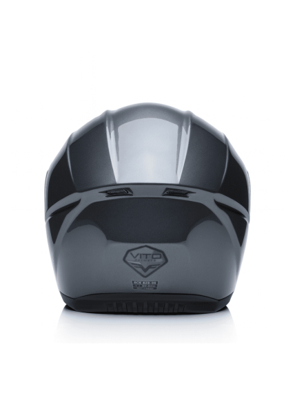 Vito Marelli Shiny Metal Grey Helmet 6 Vito Marelli Shiny Metal Grey Helmet 6