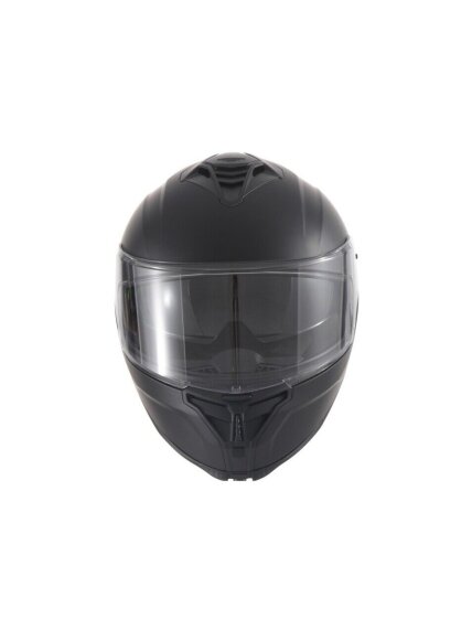 Vito Presto Full-Face Helmet – Matt Black | ECE 22.06, Integrated Sun Visor, Pinlock Ready 1