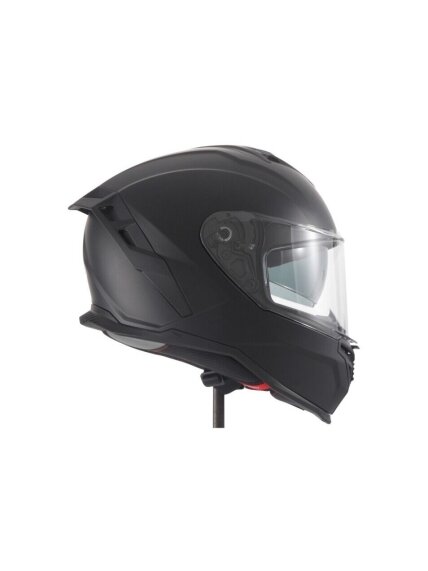 Vito Presto Full-Face Helmet – Matt Black | ECE 22.06, Integrated Sun Visor, Pinlock Ready