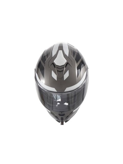 Vito Presto Helmet with Sun Visor – Shiny Grey/Black | ECE 22.06, Pinlock Ready 2 Vito Presto Helmet with Sun Visor – Shiny Grey/Black | ECE 22.06, Pinlock Ready 2